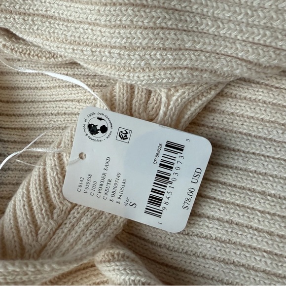 Free People Ivory Ribbed Tunic - Picture 8 of 8